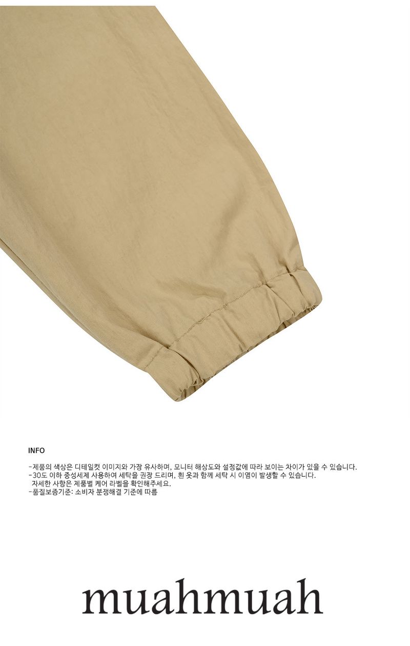 LOGO TWO POCKET BANDING CROP JACKET [2color]