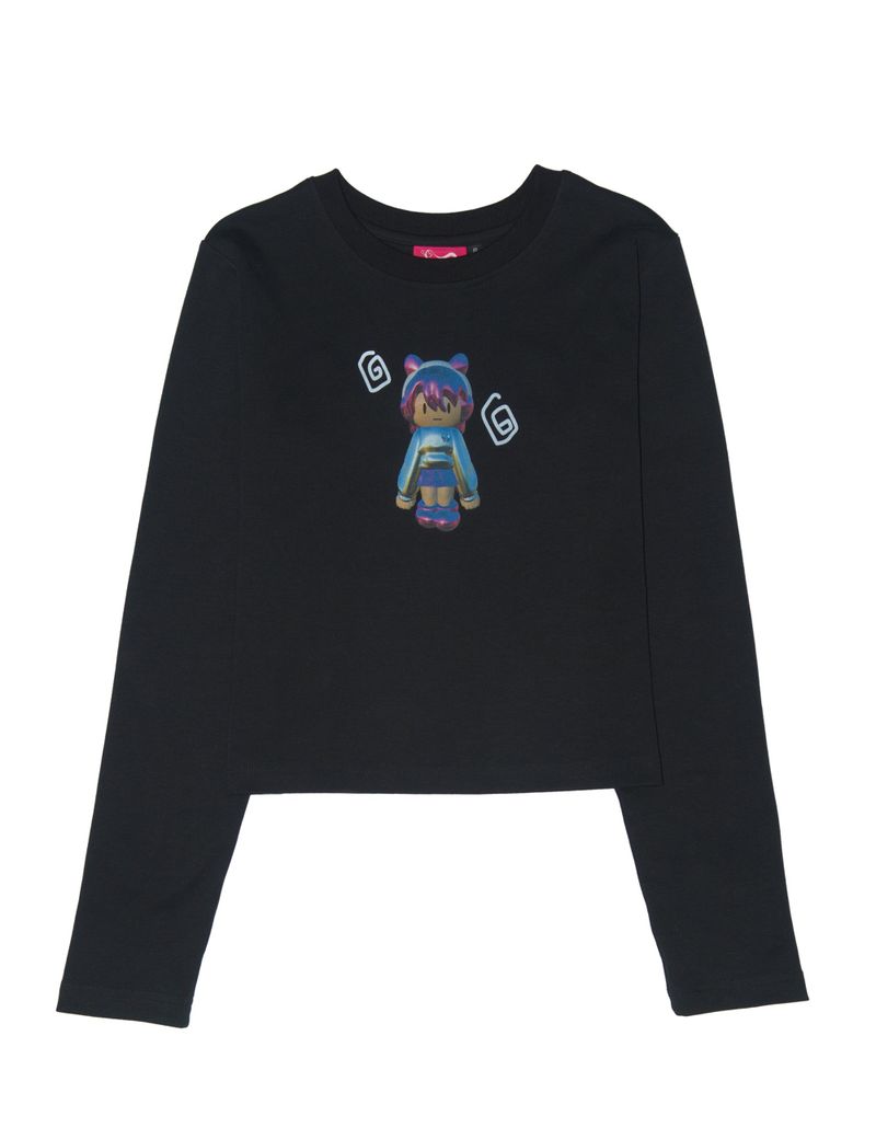 KATER(カーター)の「Kater Moji Long Sleeve BLACK(Tops)」