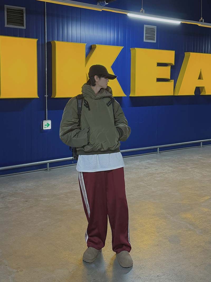 ASCLO SP Tape Wide Track Pants (3color)