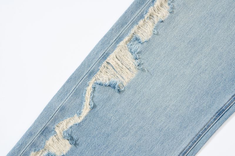 TEEN DESTROYED SLIM WIDE DENIM code 26231