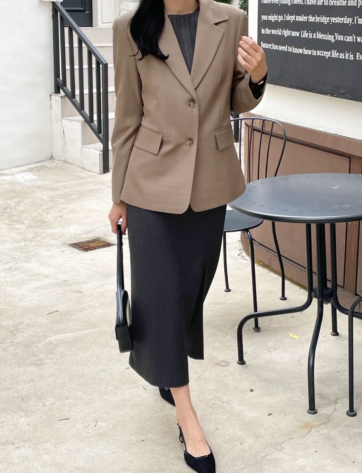 Donnell Tailored Collar Standard Jacket