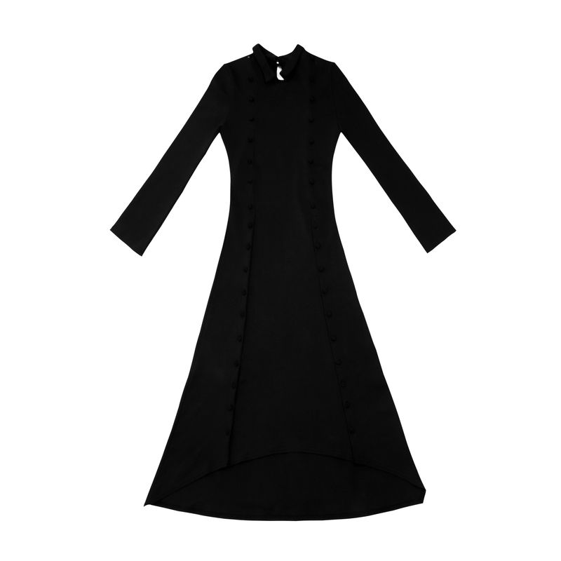 DARLING, YOU ARE BAD（YOU ARE BAD）の「Button Maxi Dress #Black（Dresses）」