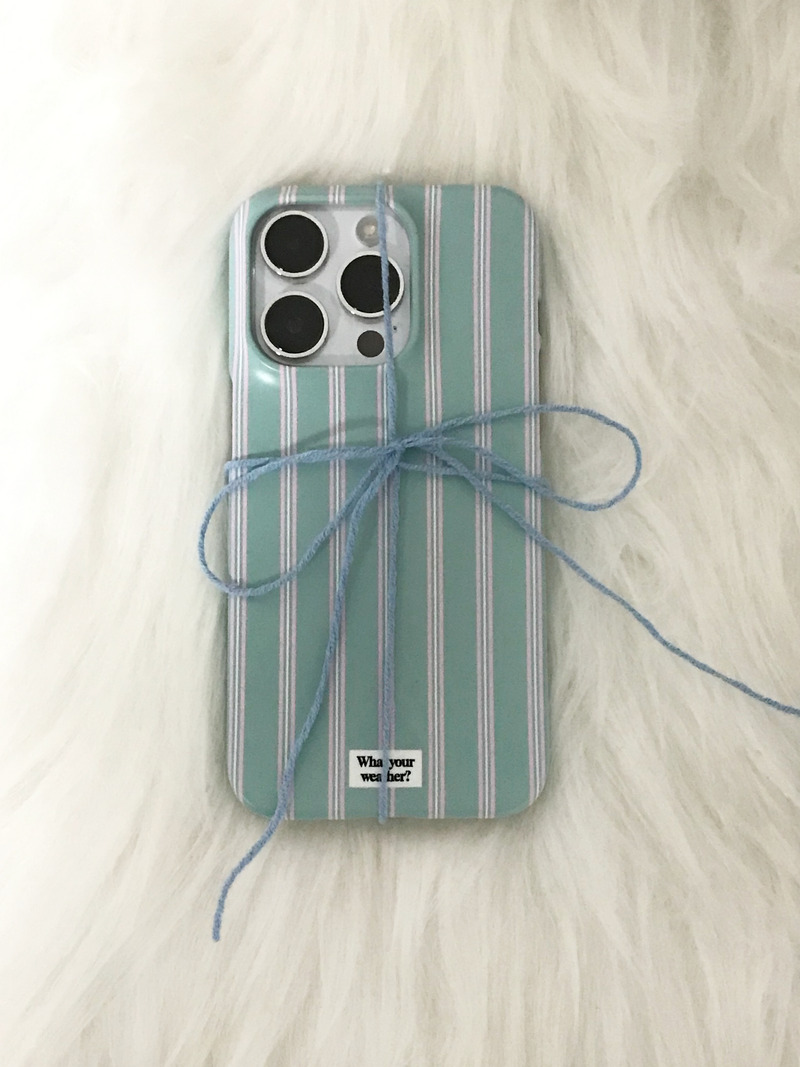 tiny weather(タイニーウェザー)の「pajama hard case-mint(Smartphone Accessories)」