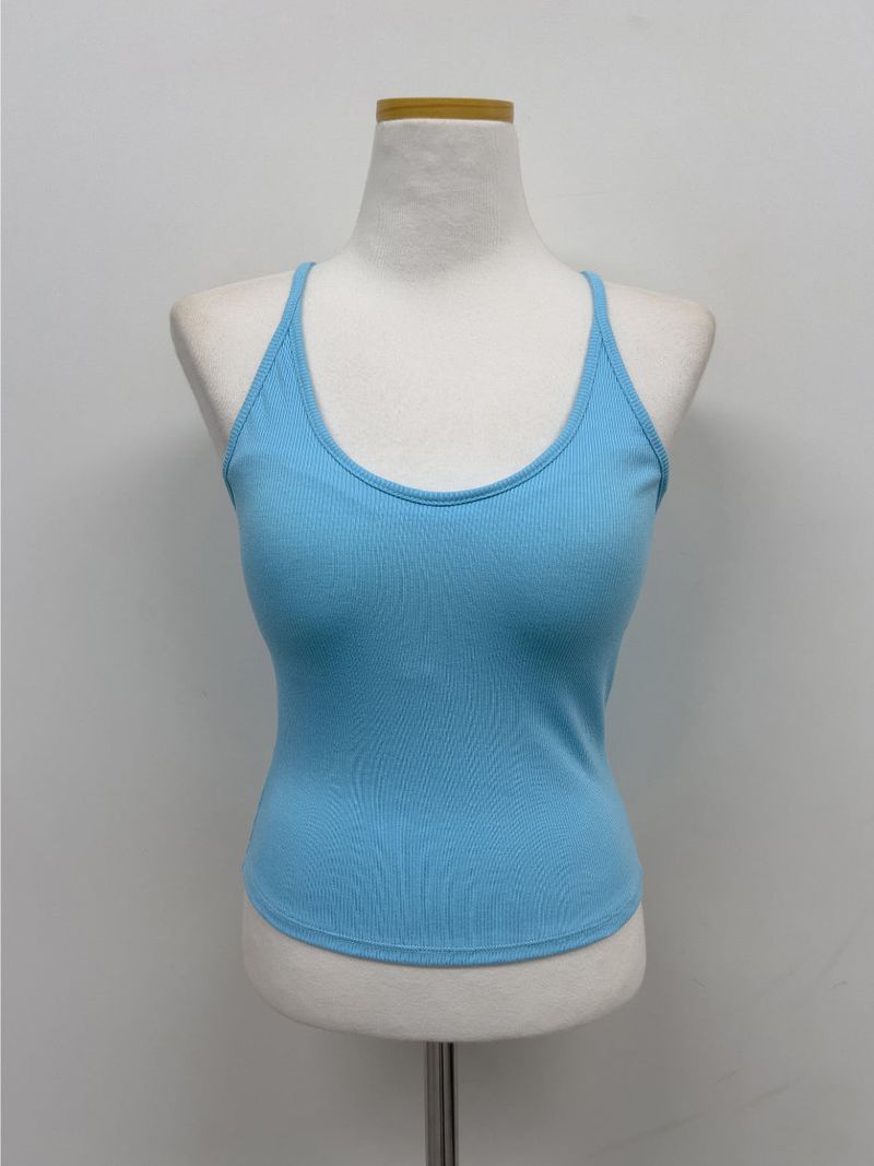 Duo Deep U-Neck Bra Top Sleeveless