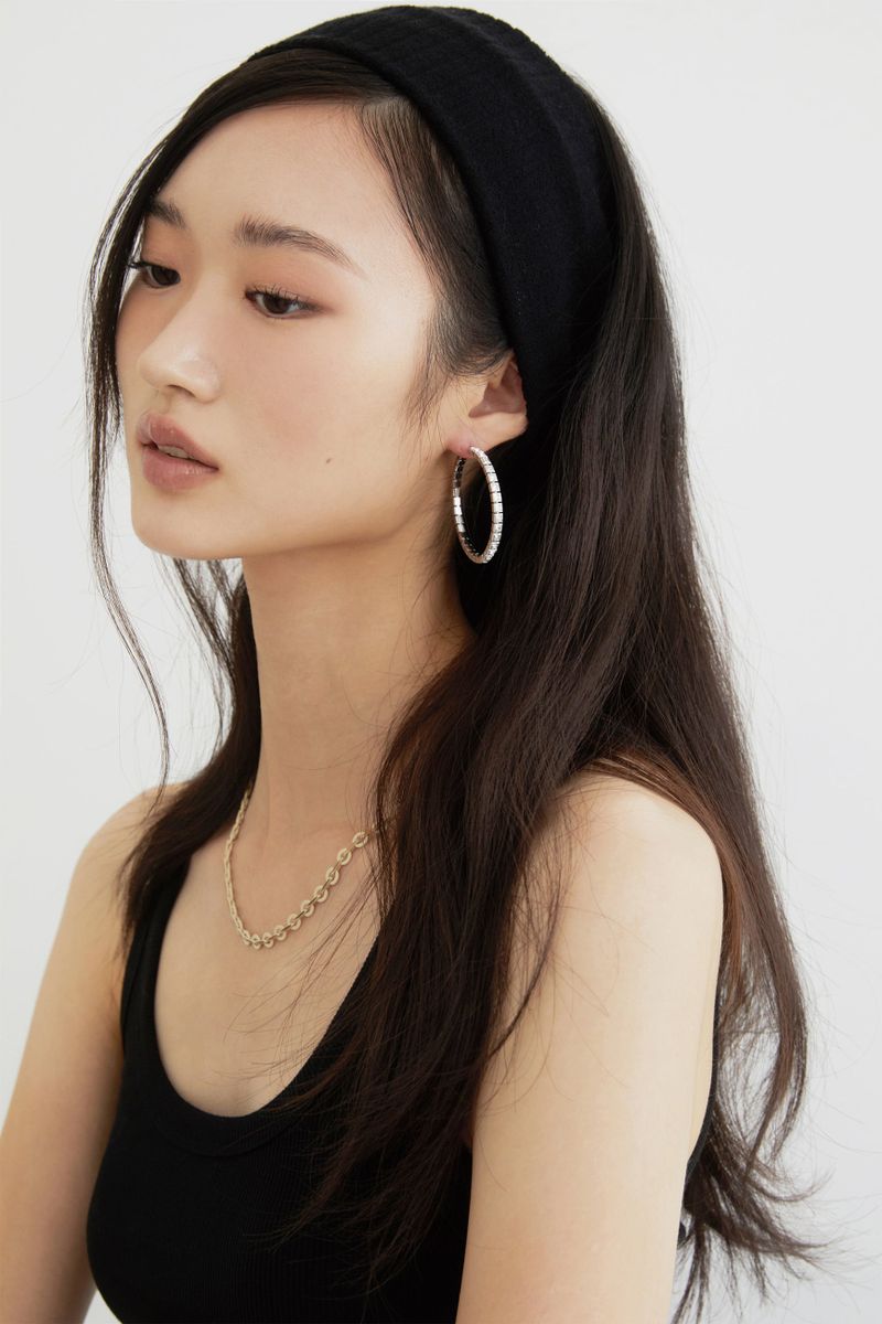 LOLLA(ローラ)の「Dazzling Round Hoops(Accessories)」