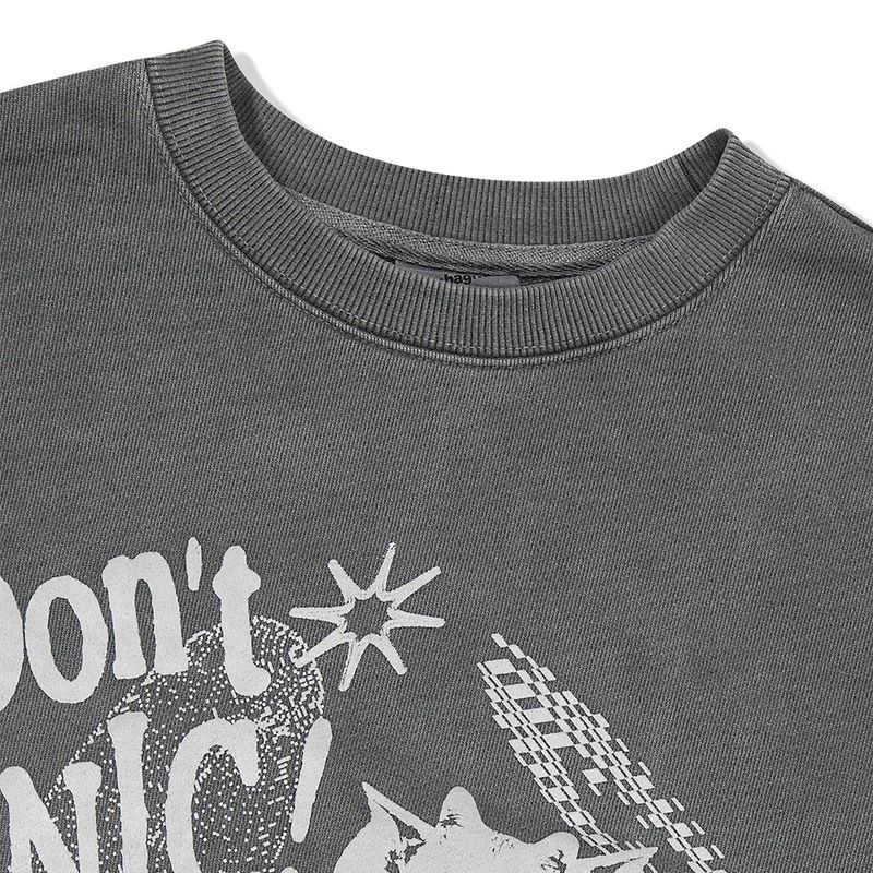 DON’T PANIC PIGMENT SWEATSHIRT