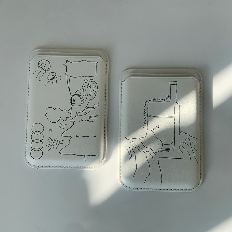 Still life Simple line Magsafe CardPocket