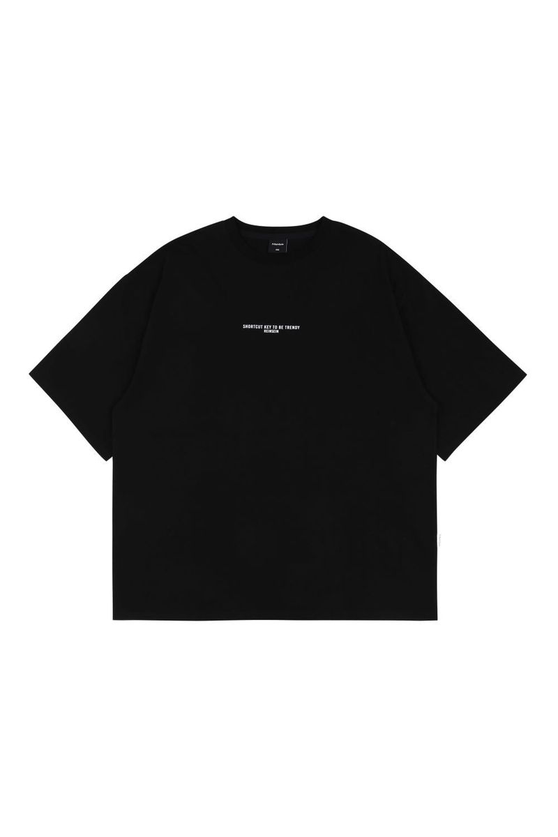P:ReinSein（レインセイン）の「Black Keyboard Overfit T-shirt（Tops）」