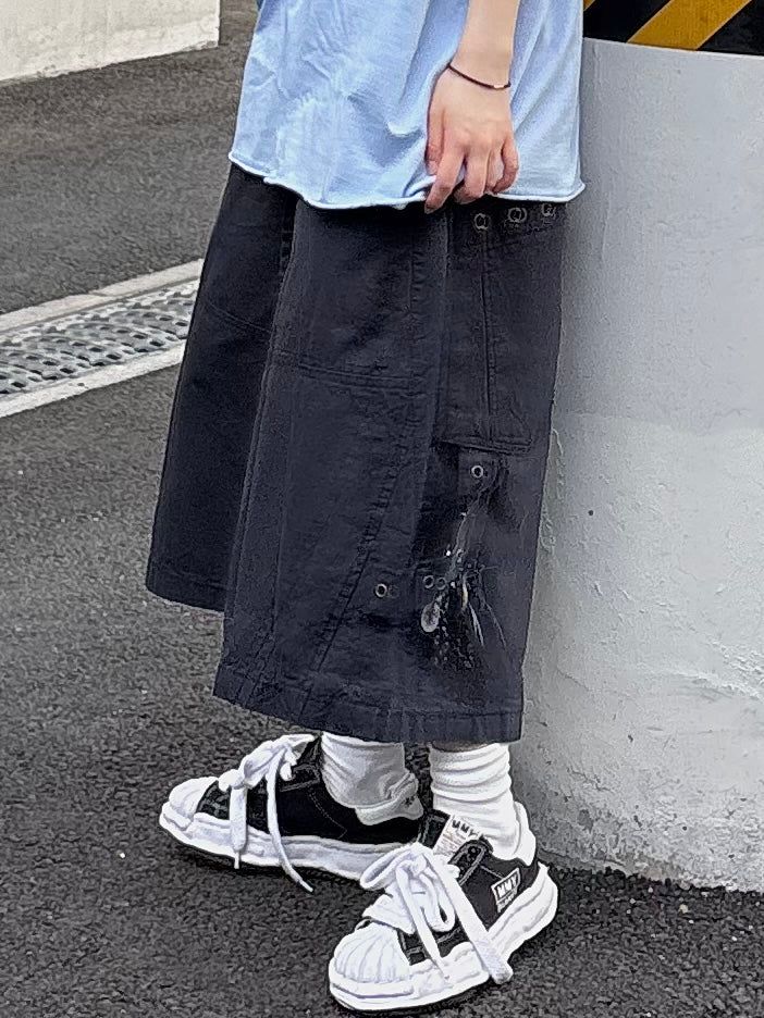 eyelet loop bermuda