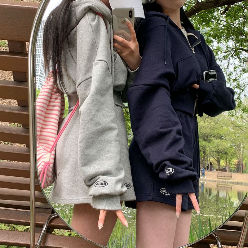 [Bellide made]Sporty two-way two-piece set