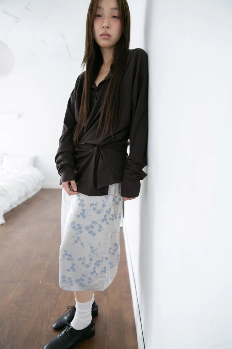loop button over loose top(4colors)