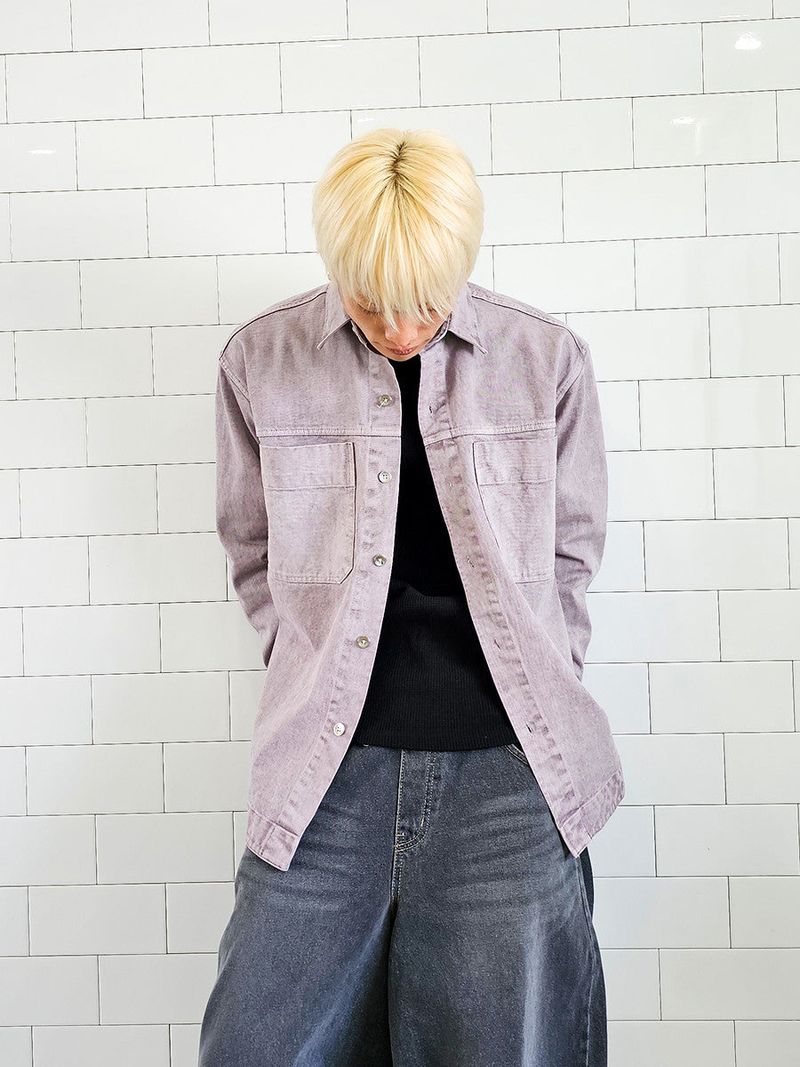 VENTIQUE Pigment Work Cotton Jacket 4color