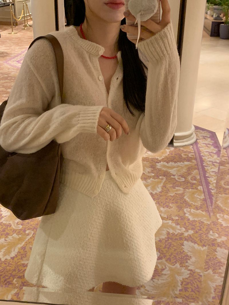 [MADE] Hashh wool round cardigan