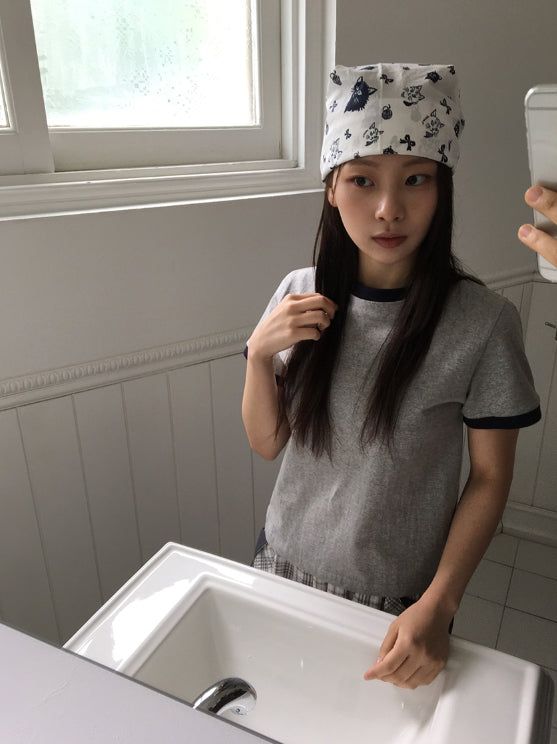 Nyao Cat Printing Scarf