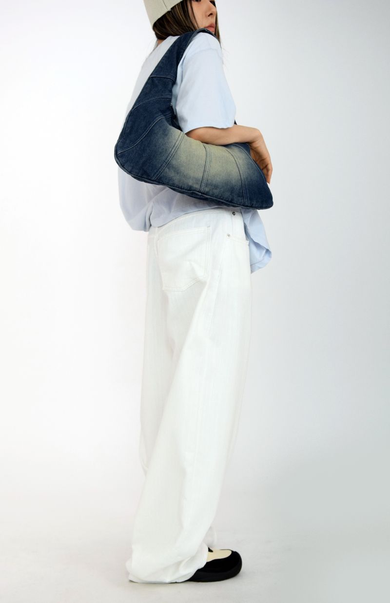 white natural pants