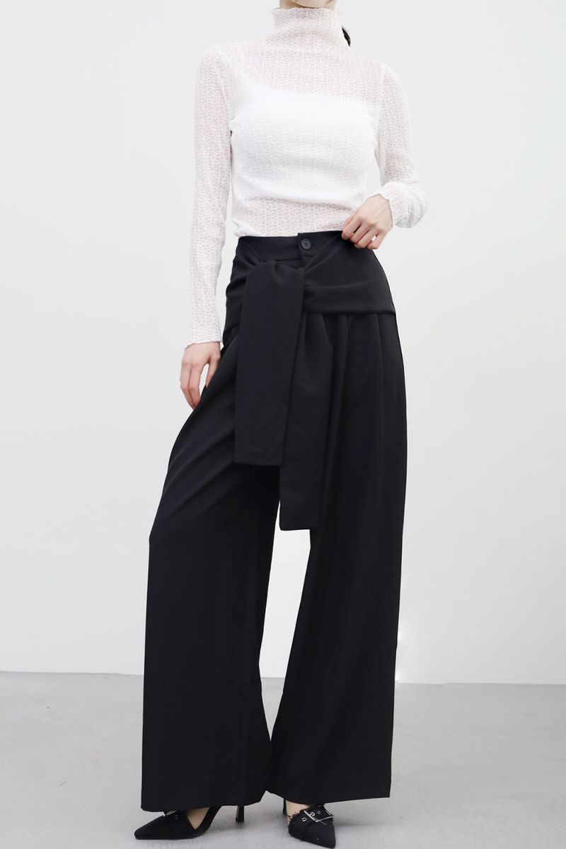 NONCODE（ノンコード）の「Gelle knot wide pants（Pants）」