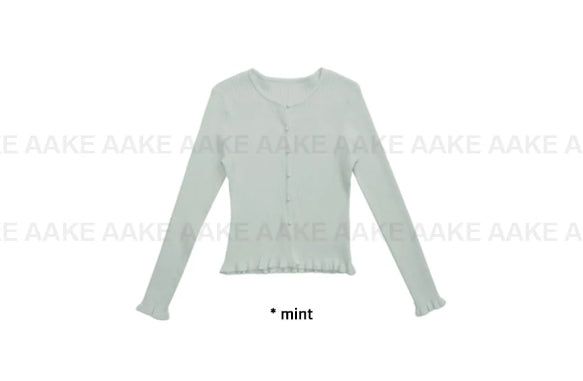 MELLOW FRILL CARDIGAN