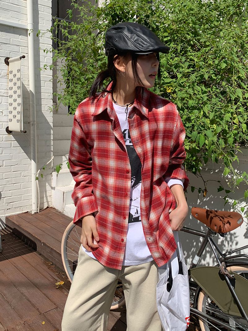 JAZZ THE ORDER(ジャズ ザ オーダー)の「CREAM CHACK SHIRT (2C)(Tops)」