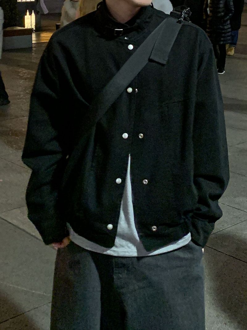  80's snap hunting jacket