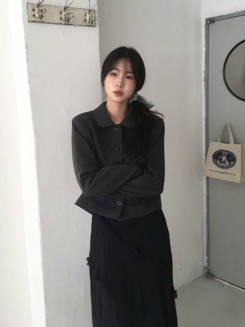 Round Collar Jacket