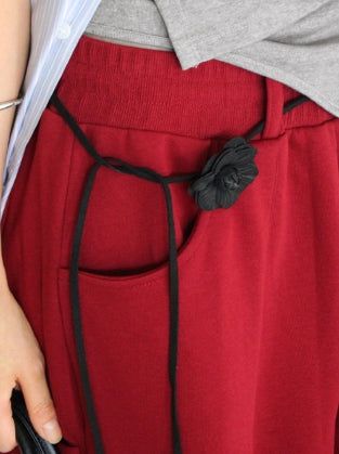 AAKE(アケ)の「FLOWER TASSEL STRAP BELT(Fashion Accessories)」