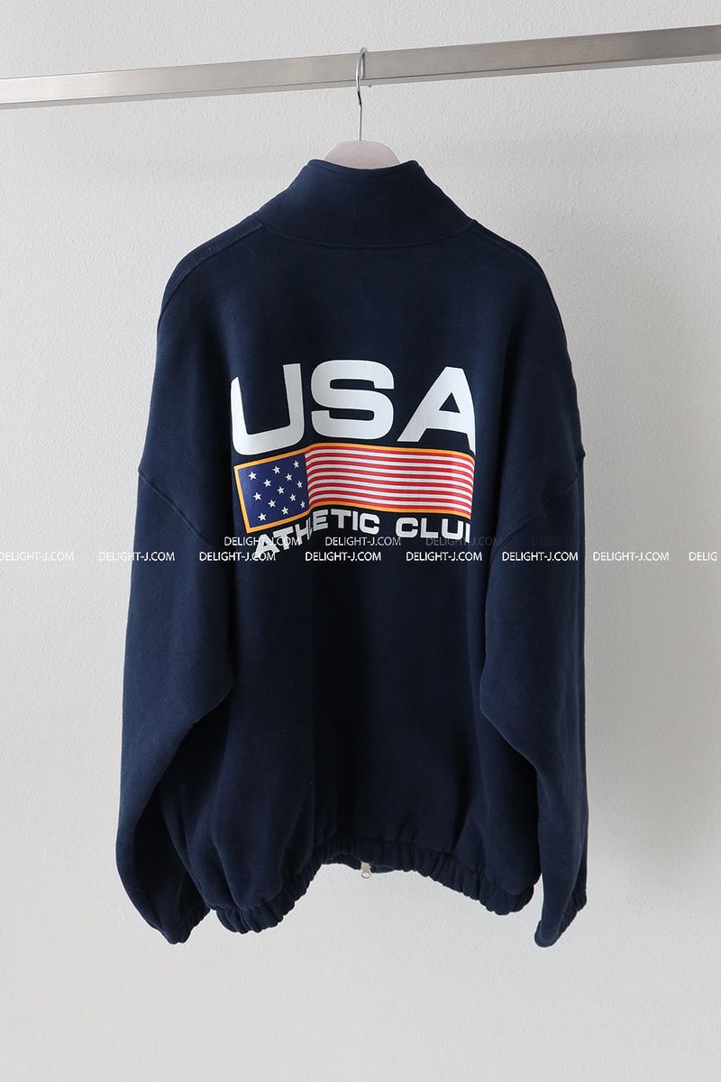 [UNISEX] American fleece zip-up jacket