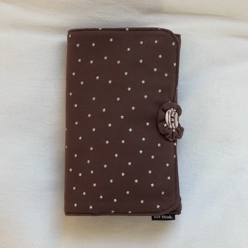 Roll Pouch (Bebe Star Brown)