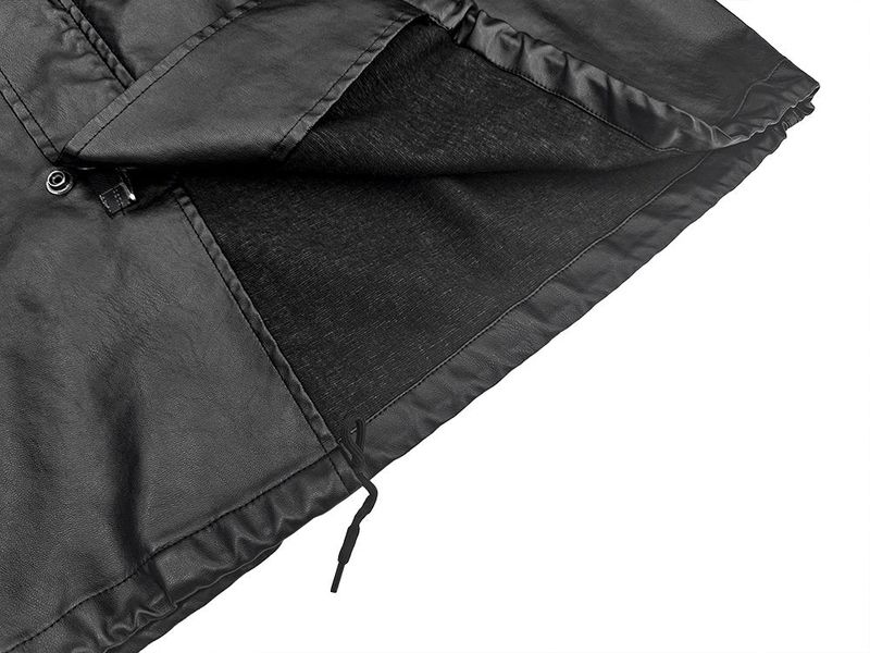 Pheno Washed Leather Parka