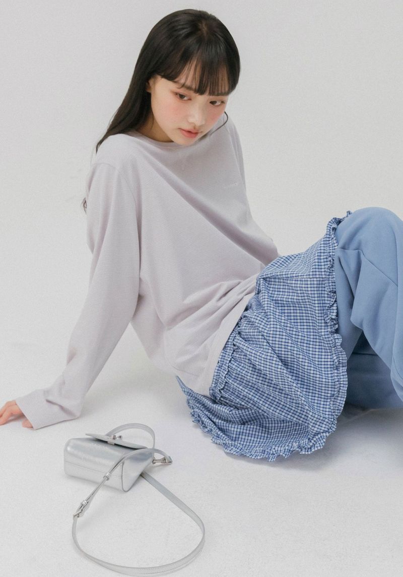 SOFT STRIPED T-SHIRT (PINK)