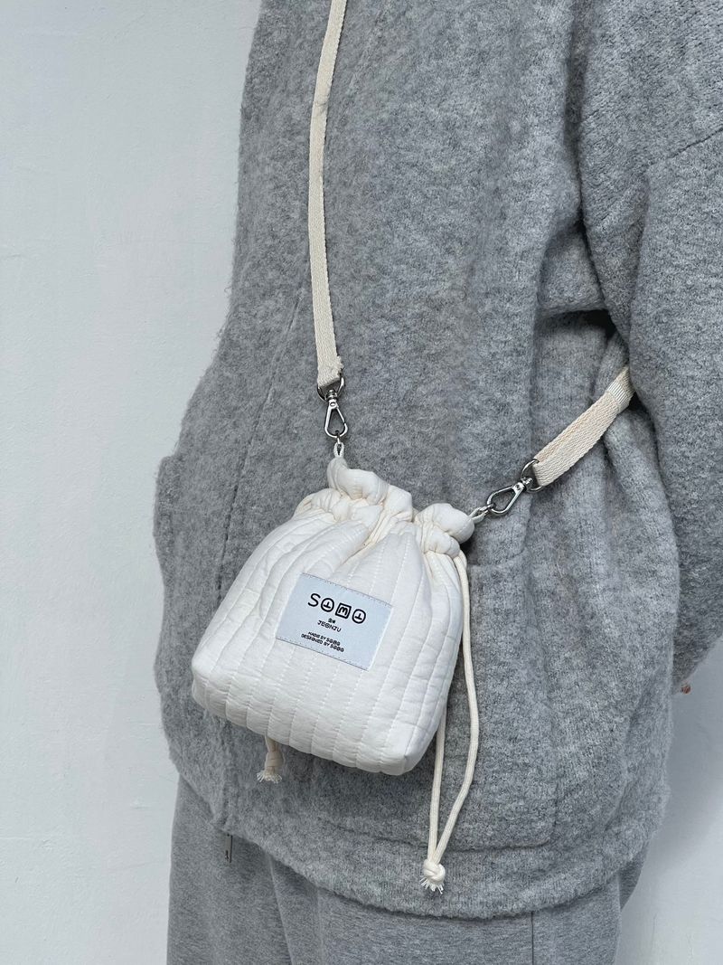 SOMO(ソモ)の「Quilting String cross bag mini(Bags)」