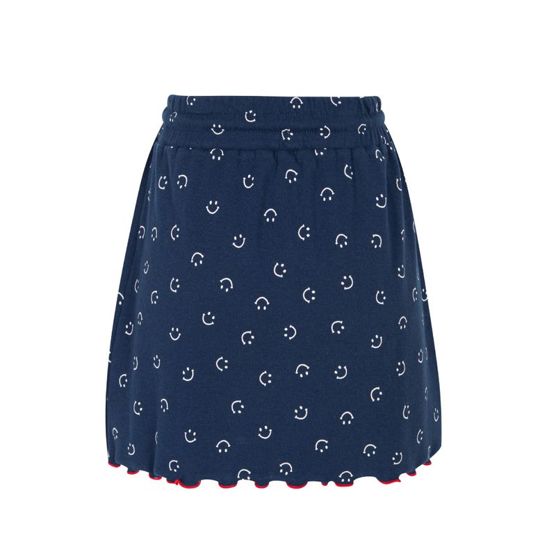 smile mini skirt navy