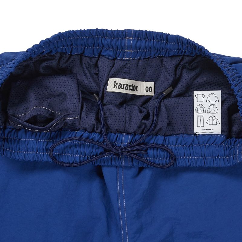 Marina stripe shorts / Cobalt