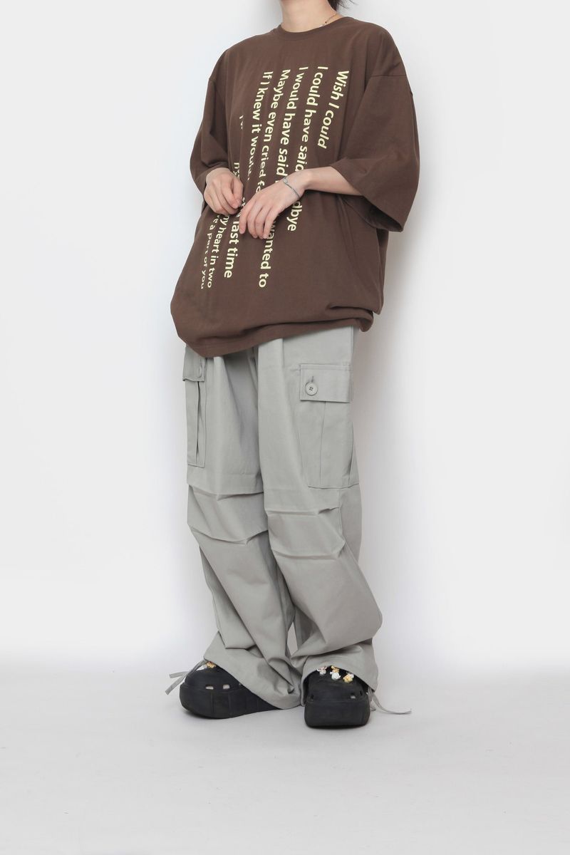 Button Pocket Cargo Pants