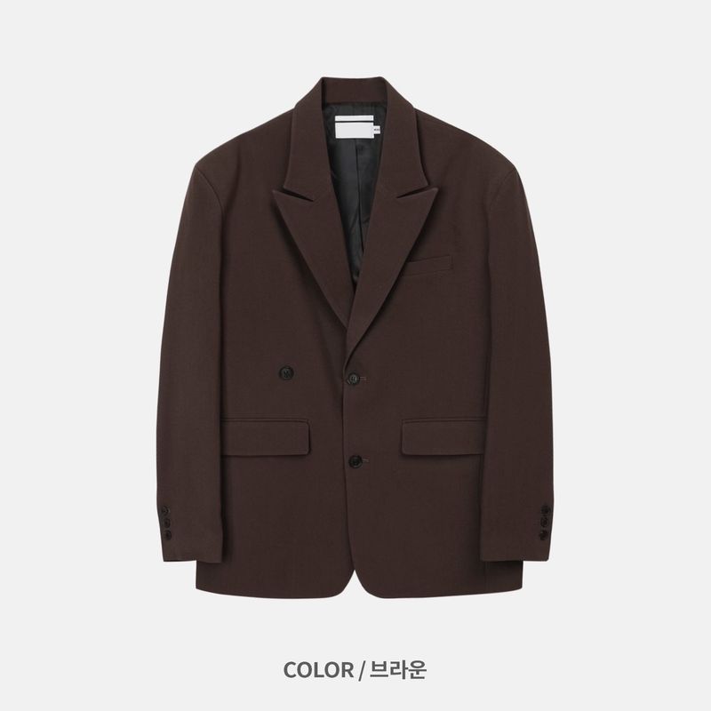 LMN First Oversized Fit Two-Burton Jacket (5 colors)