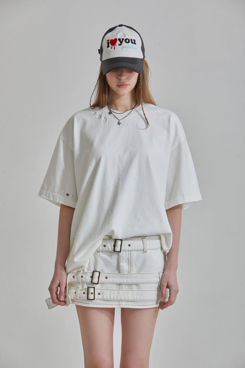BELT MINI SKIRT