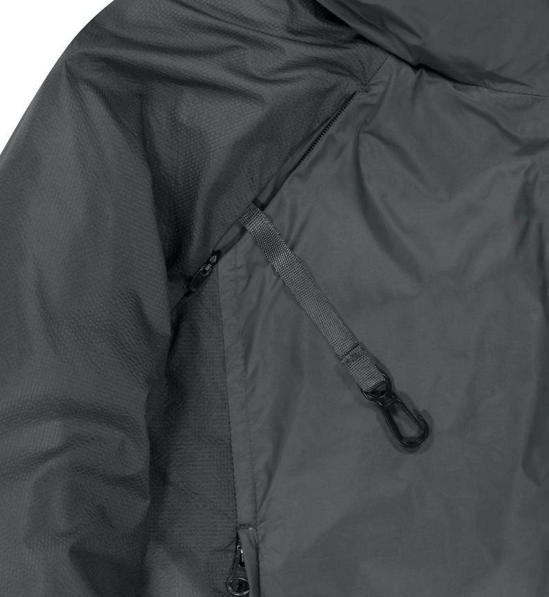 Reversible Check Padded Jacket / Charcoal