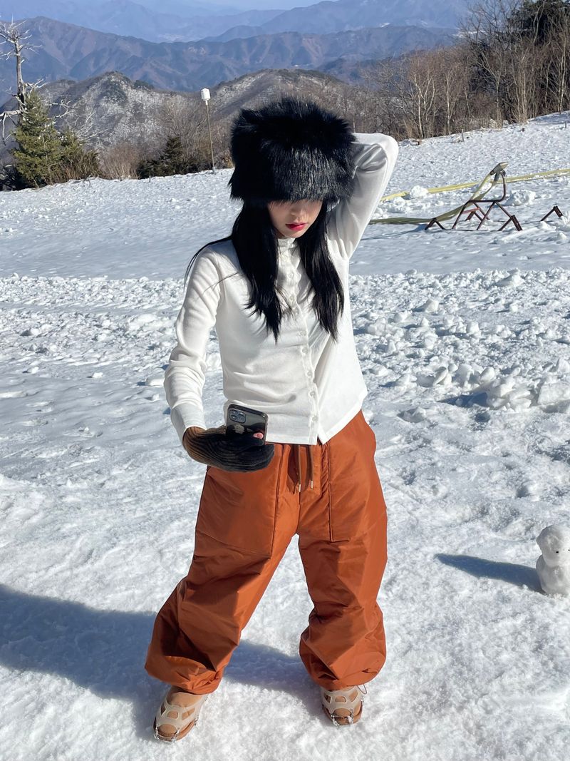 Polar fur hat