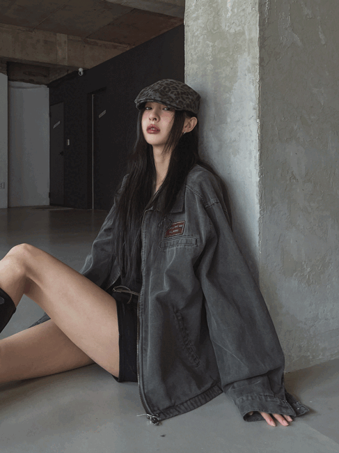 ULAN(ユレン)の「Visen Two Way Patch Pigment Jacket(Jackets/Outerwear)」