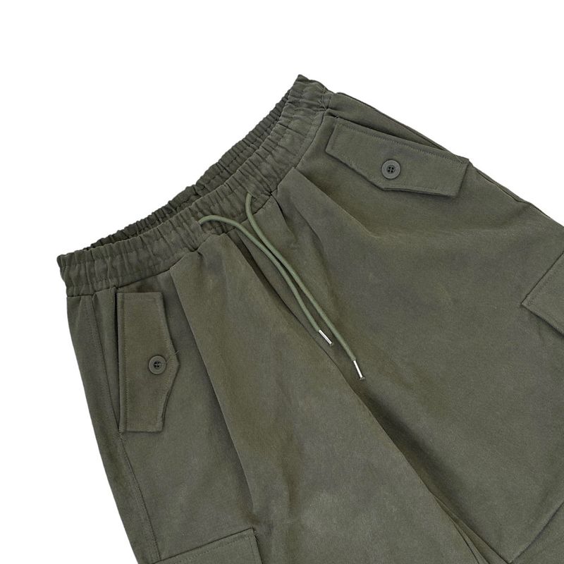 Work Cargo Pants 2C Peach Brushed Wide