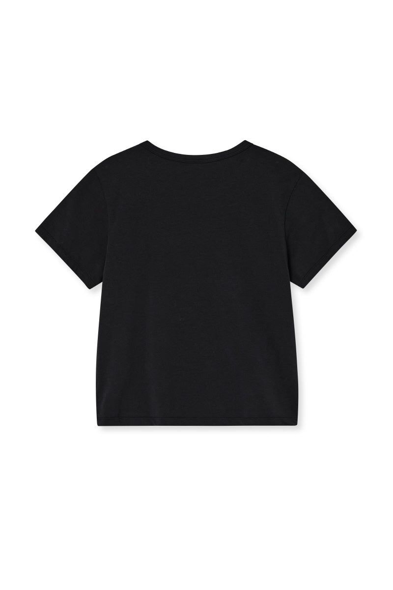 dot rose t (black)