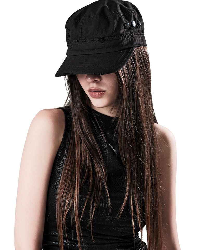 E2 MILITARY CAP BLACK