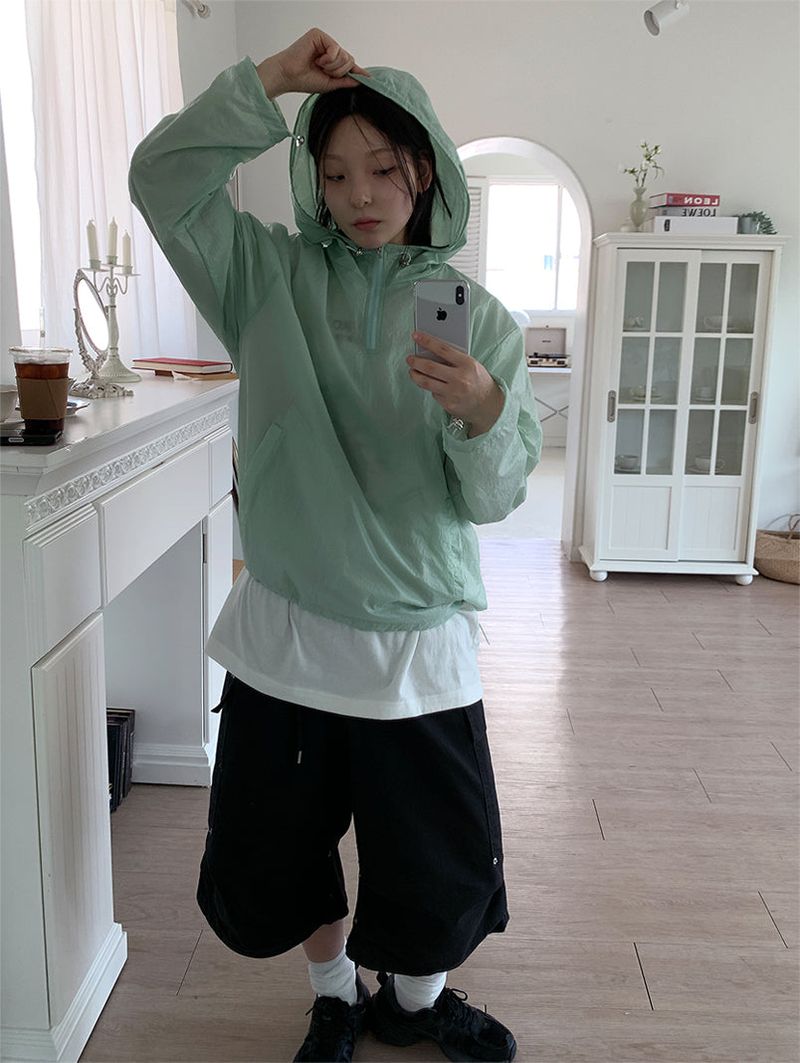 SHELL ANORAK WIND BREAKER (2C)