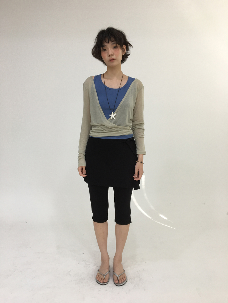 DUGGY(ダギー)の「Meru skirt pants (2color)(Pants)」
