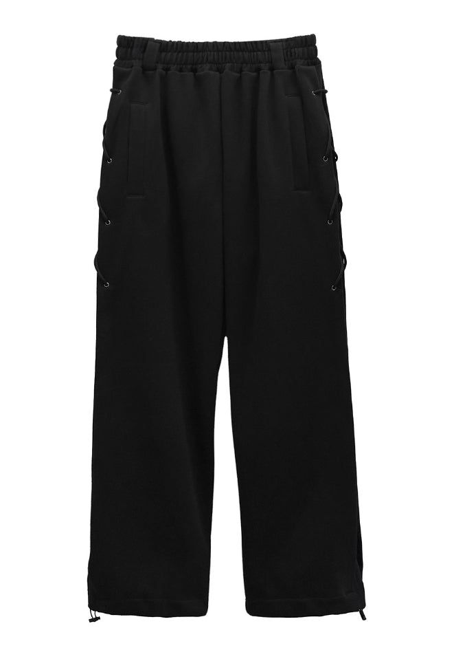 Corset brushed sweatpants