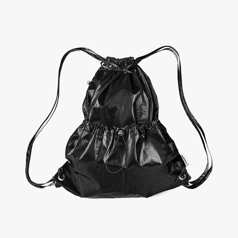 mellotory（メロートリー）の「METALIC STRING BAG (BLACK)（Bags）」