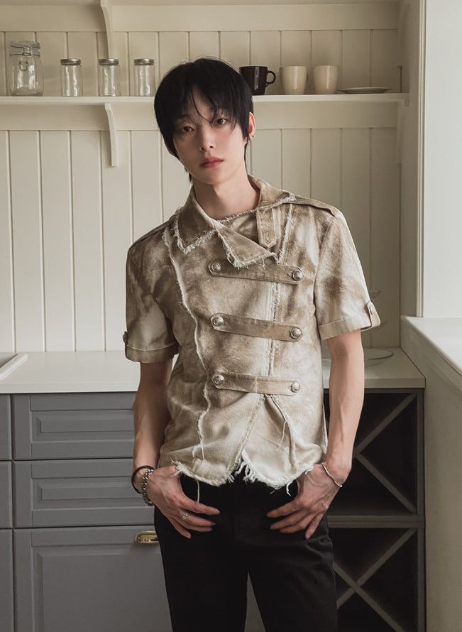26SS★ [PLAN MADE] Blake Cutoff Napoleon Jacket