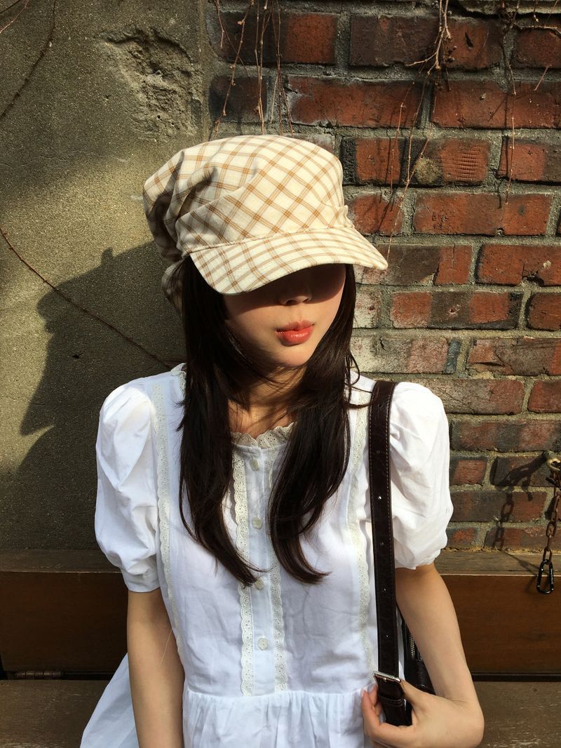 DUGGY（ダギー）の「Plaid Scarf Ball Cap (2color)（Hats）」