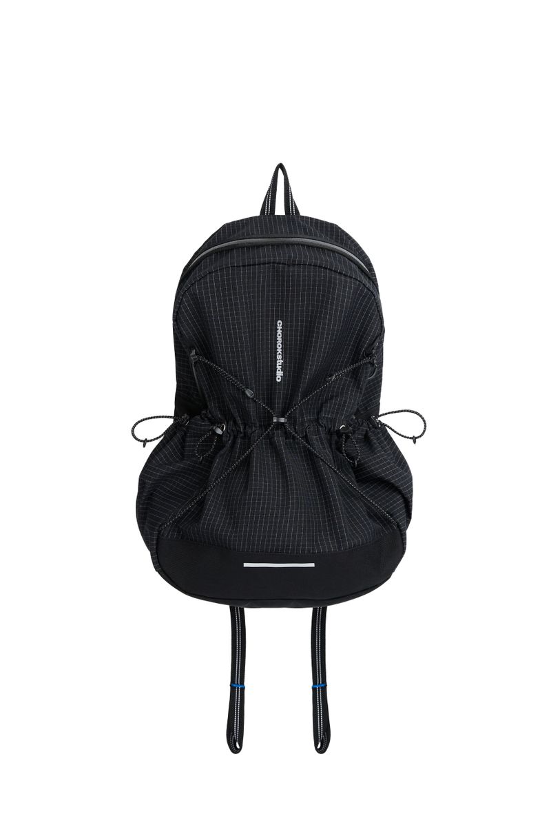 CHOROKstudio（チョロッスタジオ）の「NAGAJA Peanut Bag #6 (Reflective Black Check)（Bags）」