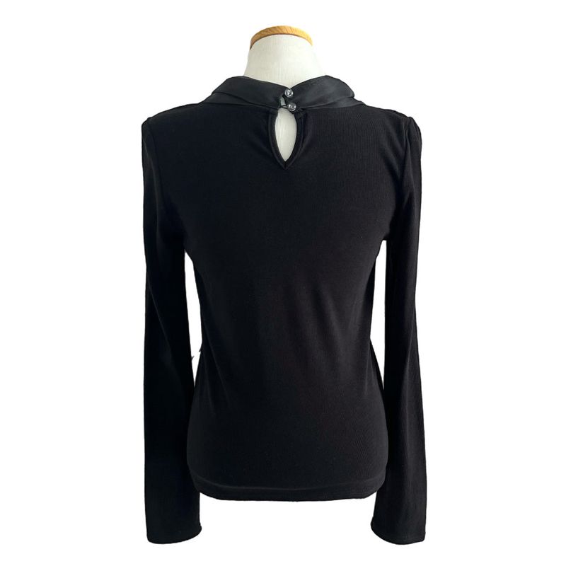 Tilly Tie Scarf Long Sleeve Top
