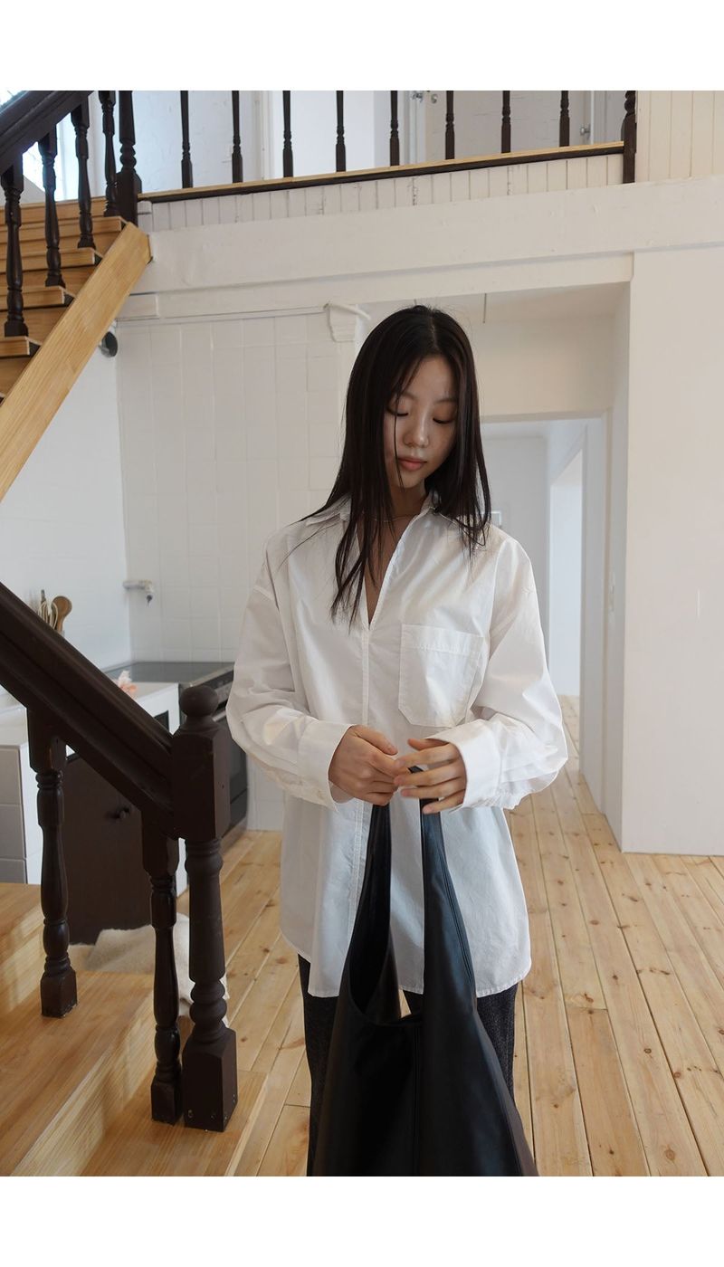 non button white shirts